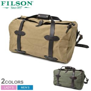 フィルソン ダッフルバッグ メンズ レディース スモール ラギットツィル ダッフルバッグ FILSON 11070220 カーキ ブラウン 茶 鞄｜z-craft