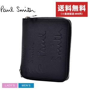 送料無料 ポール スミス 財布 メンズ レディース ウォレット ジップ ビルフォード PAUL SMITH 6702-ILOGEM ウォレット 本革｜z-craft