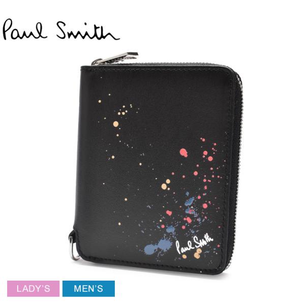 ポール スミス 財布 メンズ レディース WALLET BIFOLD PR PRINT PAUL S...