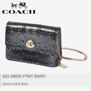 送料無料 （メール便可）COACH コーチ ショルダーバッグ SIG DBSD PTNT BWRY F31440 IMA45 レディース バッグ 鞄 小物｜z-craft