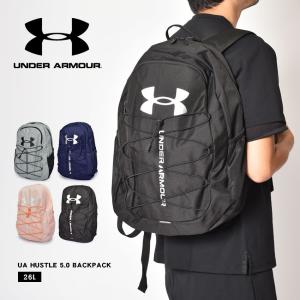 アンダーアーマー バックパック 旅行バッグ  メンズ レディース UAハッスル 5.0 バックパック UNDER ARMOUR 1364181 紺 爆買