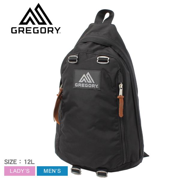 グレゴリー スリングバッグ メンズ レディース スピンスリング GREGORY 146507 ブラッ...