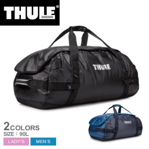 スーリー ダッフルバッグ メンズ レディース Chasm 90L ダッフルバッグ THULE 3204417 3204418 ブラック 黒 ブルー 青 鞄 2WAY｜z-craft