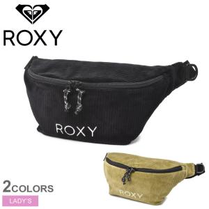 ロキシー ウエストバッグ レディース MOMENT ROXY RBG214307 ブラック 黒 ベージュ ボディバッグ ウエストポーチ アウトドア 旅行 鞄｜z-craft