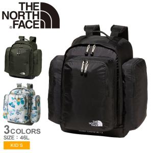 ザ ノースフェイス バックパック キッズ ジュニア 子供 サニーキャンパー40＋6 THE NORTH FACE NMJ72350 ブラック 黒 リュック