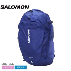サロモン バックパック メンズ レディース TRAILBLAZER 30 SALOMON LC2183300 ネイビー 紺 鞄 かばん バッグ リュック シンプル 爆買