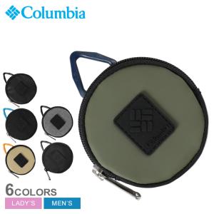（ゆうパケット可） コロンビア コインケース メンズ レディース ナイオベ ラウンド コインケース COLUMBIA PU2320 ブラック 黒 グレー おしゃれ 緑