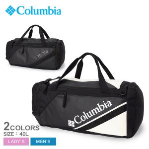 コロンビア ダッフルバッグ メンズ レディース ブレムナースロープ ダッフル40L COLUMBIA PU8677 ブラック 黒 ホワイト 白 2WAY｜z-craft