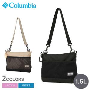 （ネコポス配送） コロンビア ショルダーバッグ メンズ レディース プライスストリームサコッシュ COLUMBIA PU8700 ブラック 黒 ベージュ バッグ 爆買