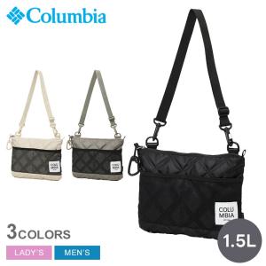コロンビア ショルダーバッグ メンズ レディース プライスストリームQLサコッシュ COLUMBIA PU8808 ブラック 黒 ベージュ バッグ