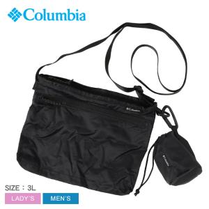 （ゆうパケット可） コロンビア ショルダーバッグ メンズ レディース タイガーブルック パッカブルミニショルダー COLUMBIA PU8588 ブラック 黒 サブ｜z-craft