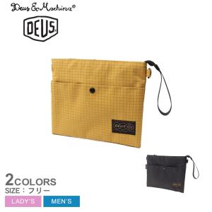 デウス  エクス  マキナ サコッシュ メンズ レディース 2WAY サコッシュバッグ DEUS EX MACHINA DMP257992 イエロー ブラック 黒