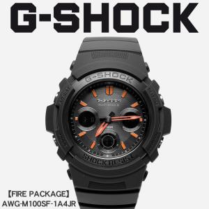 送料無料 （お取り寄せ商品）  G-SHOCK ジーショック 腕時計 メンズ CASIO カシオ ファイアーパッケージ AWG-M100SF-1A4JR｜z-craft