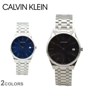 送料無料 カルバンクライン 腕時計 メンズ タイム CALVIN KLEIN K4N21141 K4N2114N ブラック 黒 ブルー シルバー CK ウォッチ 定番 時計｜z-craft