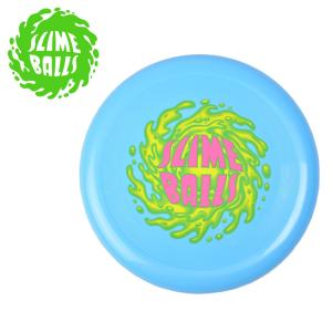 スライム ボールズ フリスビー SLIME BALLS LOGO FLYING ROLLING TRAY SLIMEBALLS 44643150 ブルー ディスク フライングディスク｜z-craft