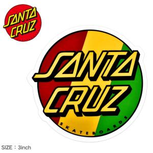 （ネコポス配送） SANTA CRUZ サンタ クルーズ ステッカー RASTA DOT STICKER 3IN 88281292 メンズ