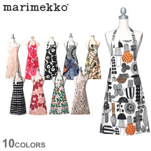 （ゆうパケット可） マリメッコ エプロン エプロン MARIMEKKO 64161 69907 70692 72563 72958 ブラック 黒 レッド 赤 ウニッコ キッチン 料理 花柄｜Z-CRAFT ヤフーショッピング店