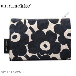 （ネコポス配送） マリメッコ コスメバッグ KAIKA ポーチ MARIMEKKO 70529 ネイビー 紺 コスメポーチ ペンケース ファスナー 小物入れ 爆買
