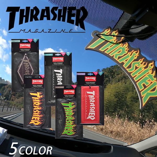 （ネコポス配送） スラッシャー 芳香剤 ペーパーフレグランス THRASHER THR-1 車 車内...
