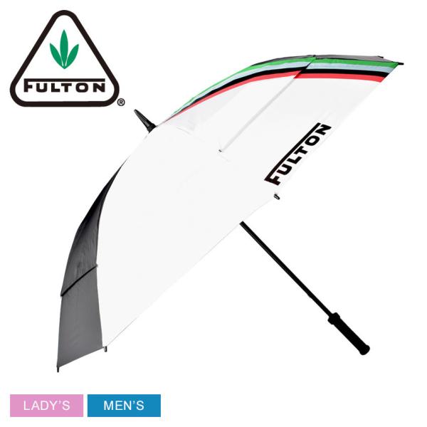 フルトン 傘 メンズ レディース ストームシールド FULTON S919 黒 白 雨傘 雨 雨具 ...