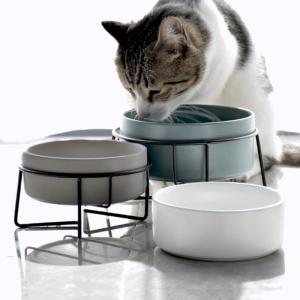 食器台 ペット用 フードスタンド付き 可愛い カラフル