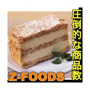 ミルフィーユ 約 75g × 6個入 味の素 カスタードクリーム ケーキ カット済 スイーツ デザート おやつ 洋菓子 家庭用 業務用 [冷凍食品] ホワイトデー お返し｜z-foods