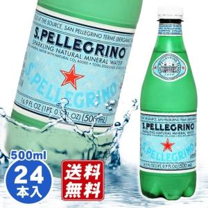 【賞味期限 9月上旬】炭酸水 サンペレグリノ 500ml × 24本 正規輸入品 [Z-FOODSオリジナル品]