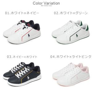ポロ ラルフローレン スニーカー レディース ...の詳細画像4