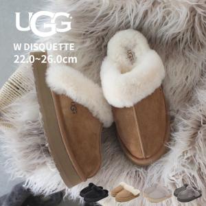 UGG アグ スリッパ レディース ディスケット 1122550 ブラック