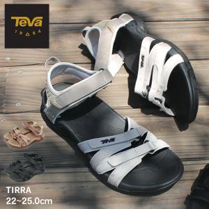 Teva（テバ） サンダル レディース TIRRA TEVA 4266 ベージュ ブラック