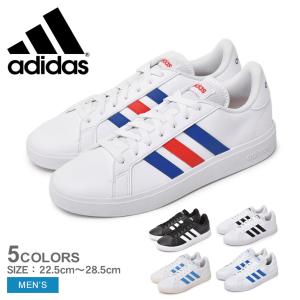 adidas アディダス スニーカー メンズ グランドコート ベース2.0