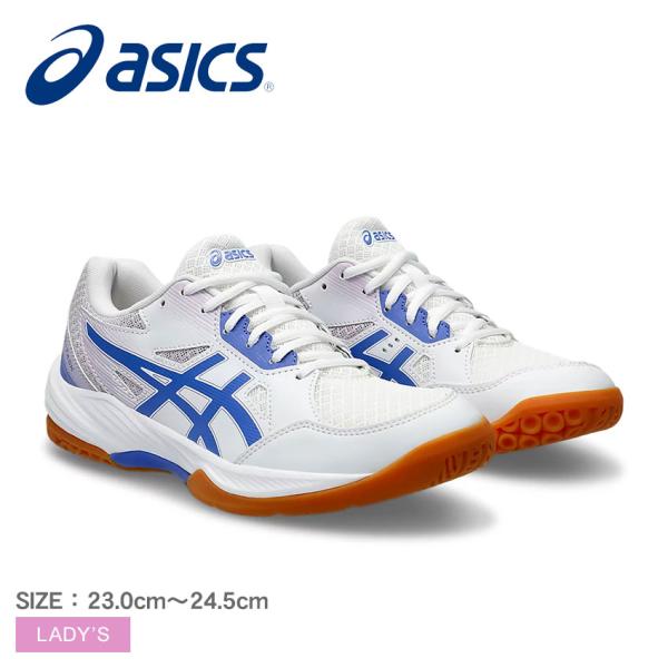 アシックス ハンドボールシューズ レディース ASICS 1072A082 ホワイト 白 靴 シュー...