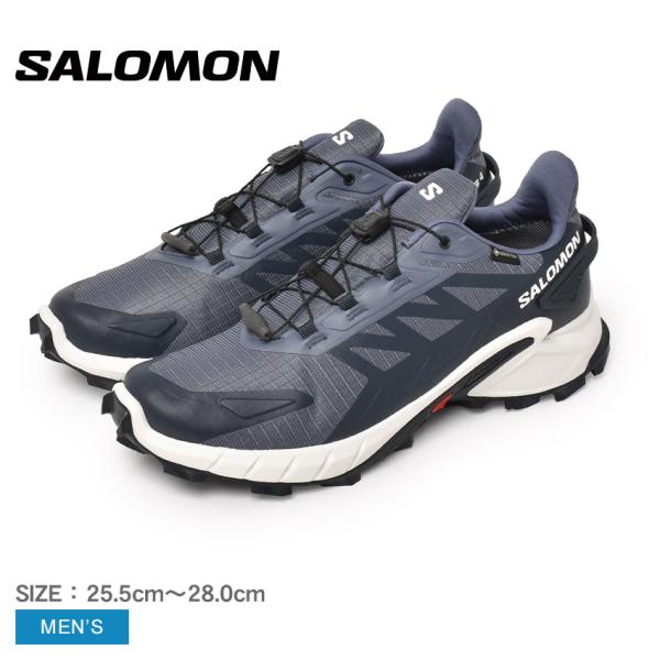 サロモン トレイルランニングシューズ メンズ SALOMON L47462300 グレー 靴 シュー...