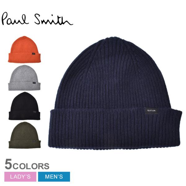 送料無料 ポール スミス ニット帽 メンズ レディース カシミア ビーニー PAUL SMITH M...