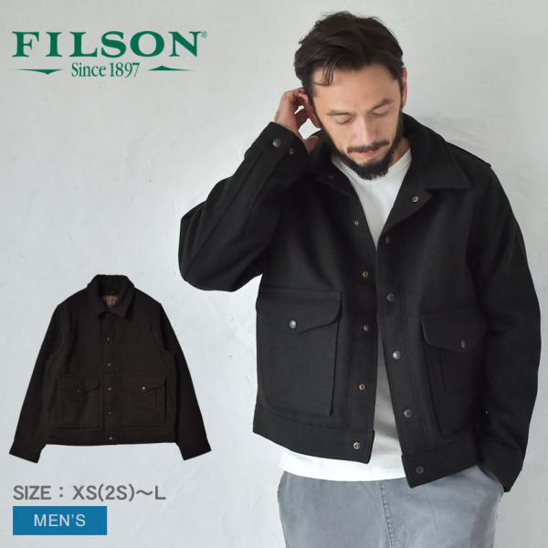 フィルソン ジャケット メンズ FILSON 20232879 ブラック 黒 アウトドア ブランド ...