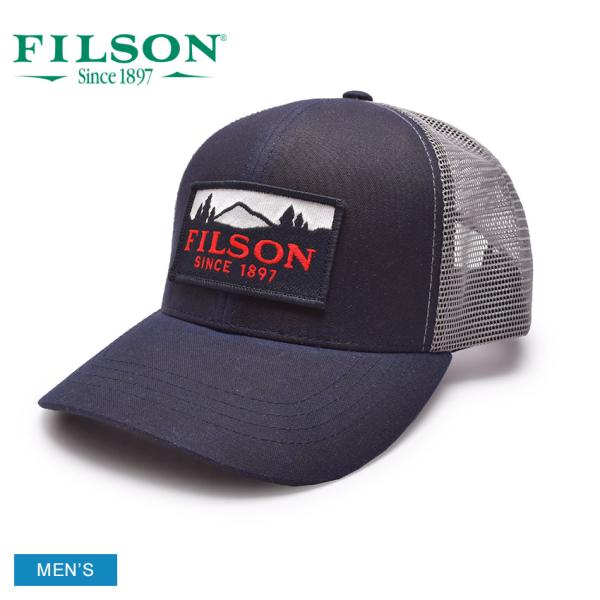 フィルソン キャップ メンズ FILSON 20157135 ネイビー 紺 帽子 メッシュ おしゃれ...