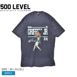 ファイブハンドレットレベル 半袖Tシャツ メンズ 500 LEVEL 0501-002-05 ネイビー 紺 ウエア トップス 半袖 Tシャツ MLB メジャーリーグ メジャー