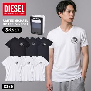 DIESEL（ディーゼル） 3パック Tシャツ 半袖 メンズ UMTEE マイケル