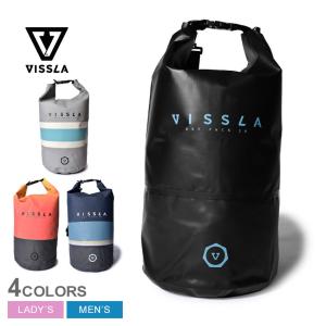 送料無料 ヴィスラ バッグ メンズ レディース 7 シーズ 20L ドライパック VISSLA MABGQSEA  レッド ネイビー｜z-mall