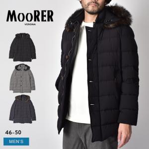 ムーレー ダウンジャケット メンズ MORESCO-KN MOORER MOUGI100235 ブラック 黒 ネイビー 紺 モレスコ アウター ダウン コート