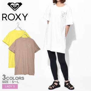 送料無料 ロキシー ワンピース レディース ACCENT ROXY RDR212028 ピンク 半袖 カジュアル サーフ 刺繍｜z-mall