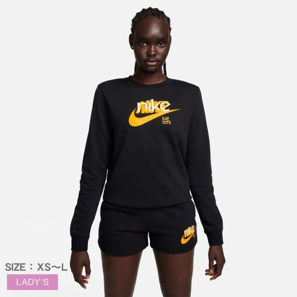 ナイキ スウェット レディース スポーツウェア クラブ フリース フレンチ テリー グラフィック ク...