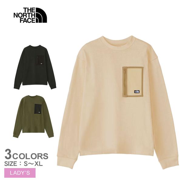 ザ ノースフェイス 長袖Tシャツ レディース THE NORTH FACE NTW62330 ブラッ...