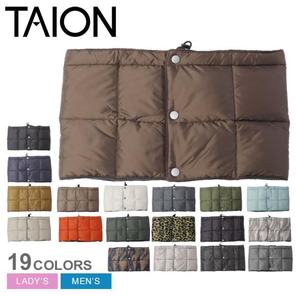 タイオン ネックウォーマー メンズ レディース TAION TAION-203A ブラック 黒 ネイ...