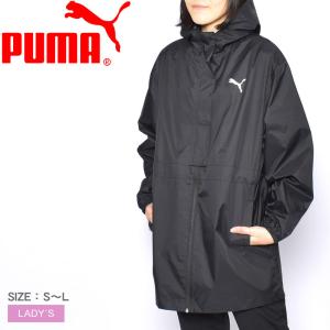 Pt15 送料無料 プーマ アウター レディース レインジャケット PUMA 846299 黒 アウター ジャケット 防寒 上着 レイン 雨 防水 通勤 台風対策｜z-mall