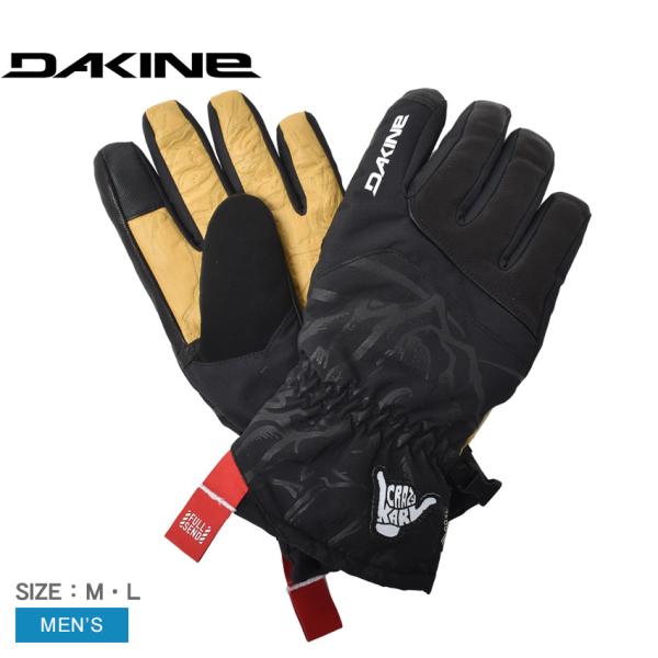 ダカイン 手袋 メンズ DAKINE BD237721 ブラック 黒 イエロー 雪 スキー スキーグ...