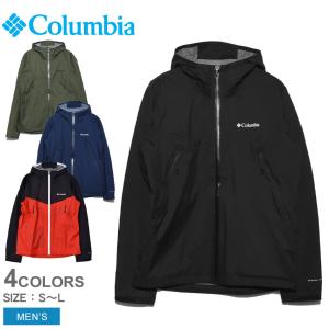 コロンビア ジャケット メンズ ライトクレスト ジャケット COLUMBIA PM5738 ブラック 黒 グリーン ネイビー レッド キャンプ 雨｜z-mall