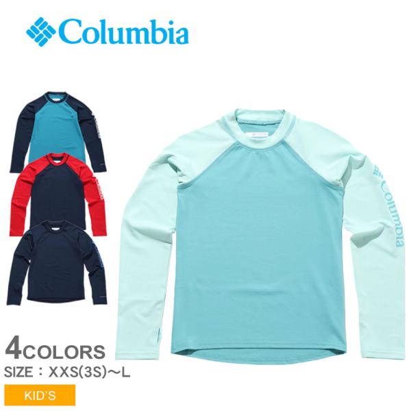 【ゆうパケット可】 コロンビア ロングスリーブTシャツ キッズ ジュニア 子供 COLUMBIA A...