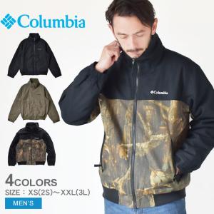 コロンビア ジャケット メンズ COLUMBIA XM5673 ブラック 黒 カーキ アウター ジャケット 上着 羽織 防寒 キャンプ フリース ナイロン裏地 長袖 アウトドア｜z-mall