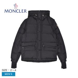 モンクレール ダウンジャケット メンズ MONCLER K20971A00023595JN ブラック 黒 トップス アウター 上着 保温 防寒 ブランド ロゴ シンプル フルジップ ダウン